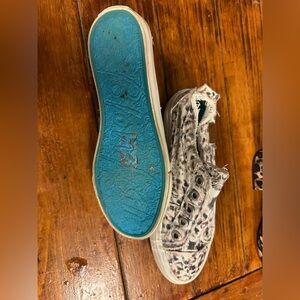 Blowfish Black and White Athletic Shoes